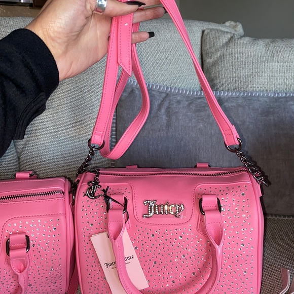 **ALL BAGS SOLD** Rhinestone Juicy couture handbags and backpack - Picture 8 of 10